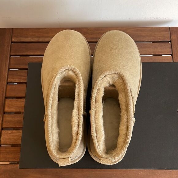 UGG Classic Ultra Mini Mustard Seed Men Size 10 - Picture 8 of 15